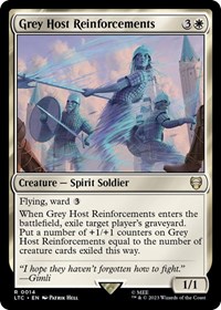 Grey Host Reinforcements, Commander: The Lord of the Rings: Tales of Middle-earth