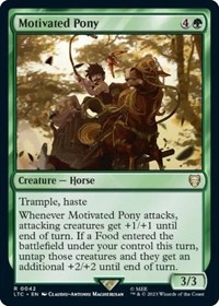 Motivated Pony, Commander: The Lord of the Rings: Tales of Middle-earth