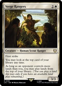 Verge Rangers, Commander: The Lord of the Rings: Tales of Middle-earth