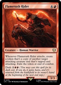 Flamerush Rider, Commander: The Lord of the Rings: Tales of Middle-earth
