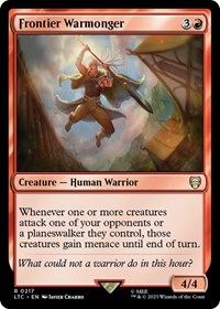 Frontier Warmonger, Commander: The Lord of the Rings: Tales of Middle-earth