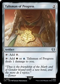 Talisman of Progress, Commander: The Lord of the Rings: Tales of Middle-earth