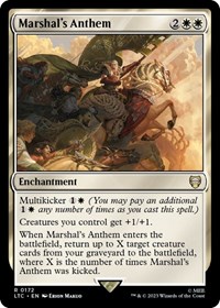 Marshal's Anthem, Commander: The Lord of the Rings: Tales of Middle-earth