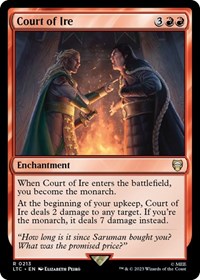 Court of Ire, Commander: The Lord of the Rings: Tales of Middle-earth