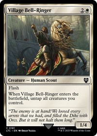 Village Bell-Ringer, Commander: The Lord of the Rings: Tales of Middle-earth