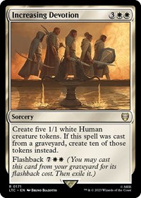 Increasing Devotion, Commander: The Lord of the Rings: Tales of Middle-earth