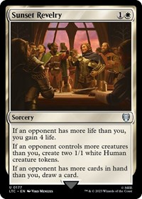 Sunset Revelry, Commander: The Lord of the Rings: Tales of Middle-earth