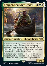 Aragorn, Company Leader, Universes Beyond: The Lord of the Rings: Tales of Middle-earth