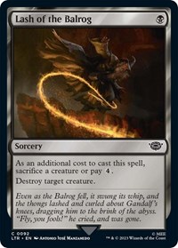 Lash of the Balrog, Universes Beyond: The Lord of the Rings: Tales of Middle-earth