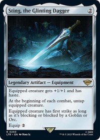 Sting, the Glinting Dagger, Universes Beyond: The Lord of the Rings: Tales of Middle-earth