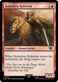 Relentless Rohirrim, Universes Beyond: The Lord of the Rings: Tales of Middle-earth