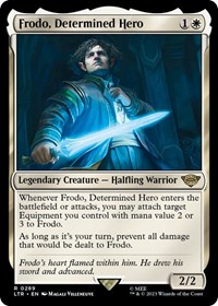Frodo, Determined Hero, Universes Beyond: The Lord of the Rings: Tales of Middle-earth