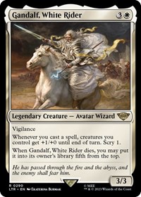 Gandalf, White Rider, Universes Beyond: The Lord of the Rings: Tales of Middle-earth