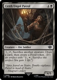 Cirith Ungol Patrol, Universes Beyond: The Lord of the Rings: Tales of Middle-earth