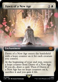 Dawn of a New Age (Extended Art), Universes Beyond: The Lord of the Rings: Tales of Middle-earth