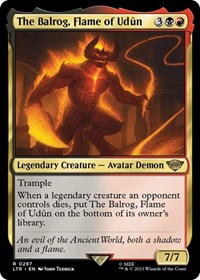 The Balrog, Flame of Udun, Universes Beyond: The Lord of the Rings: Tales of Middle-earth
