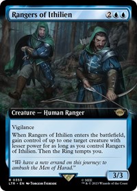 Rangers of Ithilien (Extended Art), Universes Beyond: The Lord of the Rings: Tales of Middle-earth