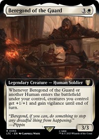 Beregond of the Guard (Extended Art), Commander: The Lord of the Rings: Tales of Middle-earth