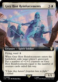 Grey Host Reinforcements (Extended Art), Commander: The Lord of the Rings: Tales of Middle-earth