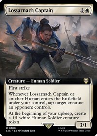 Lossarnach Captain (Extended Art), Commander: The Lord of the Rings: Tales of Middle-earth