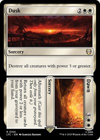 Dusk // Dawn, Commander: The Lord of the Rings: Tales of Middle-earth