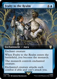 Fealty to the Realm (Extended Art), Commander: The Lord of the Rings: Tales of Middle-earth