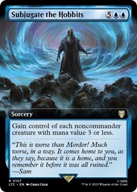 Subjugate the Hobbits (Extended Art), Commander: The Lord of the Rings: Tales of Middle-earth