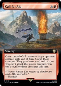 Call for Aid (Extended Art), Commander: The Lord of the Rings: Tales of Middle-earth