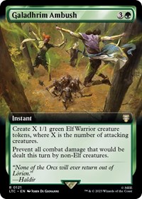 Galadhrim Ambush (Extended Art), Commander: The Lord of the Rings: Tales of Middle-earth