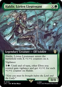 Haldir, Lorien Lieutenant (Extended Art), Commander: The Lord of the Rings: Tales of Middle-earth