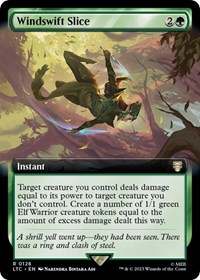 Windswift Slice (Extended Art), Commander: The Lord of the Rings: Tales of Middle-earth
