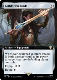 Lothlorien Blade (Extended Art), Commander: The Lord of the Rings: Tales of Middle-earth
