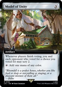 Model of Unity (Extended Art), Commander: The Lord of the Rings: Tales of Middle-earth