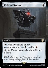 Relic of Sauron (Extended Art), Commander: The Lord of the Rings: Tales of Middle-earth