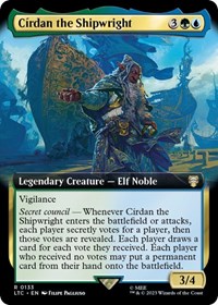 Cirdan the Shipwright (Extended Art), Commander: The Lord of the Rings: Tales of Middle-earth