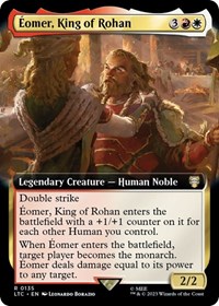 Eomer, King of Rohan (Extended Art), Commander: The Lord of the Rings: Tales of Middle-earth