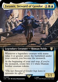 Faramir, Steward of Gondor (Extended Art), Commander: The Lord of the Rings: Tales of Middle-earth