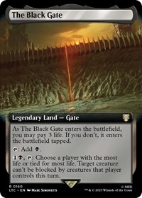 The Black Gate (Extended Art), Commander: The Lord of the Rings: Tales of Middle-earth