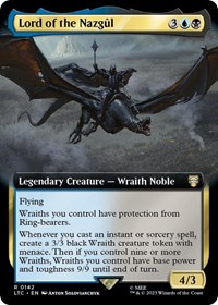 Lord of the Nazgul (Extended Art), Commander: The Lord of the Rings: Tales of Middle-earth