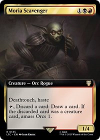 Moria Scavenger (Extended Art), Commander: The Lord of the Rings: Tales of Middle-earth