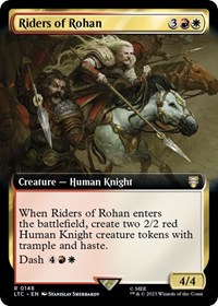 Riders of Rohan (Extended Art), Commander: The Lord of the Rings: Tales of Middle-earth