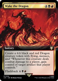 Wake the Dragon (Extended Art), Commander: The Lord of the Rings: Tales of Middle-earth