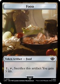 Food Token (0010), Universes Beyond: The Lord of the Rings: Tales of Middle-earth