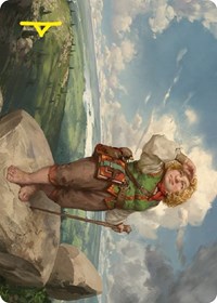 Elanor Gardner Art Card (Gold-Stamped Signature), Art Series: Universes Beyond: The Lord of the Rings: Tales of Middle-earth