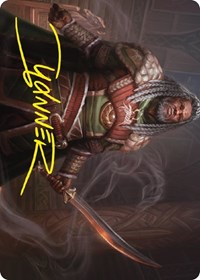 Theoden, King of Rohan Art Card (Gold-Stamped Signature), Art Series: Universes Beyond: The Lord of the Rings: Tales of Middle-earth