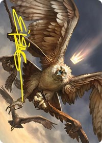 Gwaihir, Greatest of the Eagles Art Card (Gold-Stamped Signature), Art Series: Universes Beyond: The Lord of the Rings: Tales of Middle-earth
