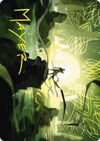 Legolas, Master Archer Art Card (Gold-Stamped Signature), Art Series: Universes Beyond: The Lord of the Rings: Tales of Middle-earth