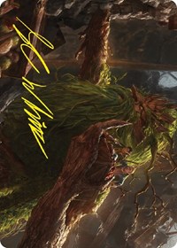Treebeard, Gracious Host Art Card (Gold-Stamped Signature), Art Series: Universes Beyond: The Lord of the Rings: Tales of Middle-earth