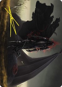 Witch-king of Angmar Art Card (Gold-Stamped Signature), Art Series: Universes Beyond: The Lord of the Rings: Tales of Middle-earth