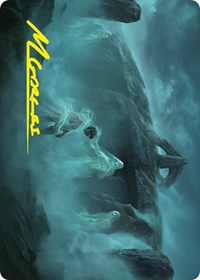 Fog on the Barrow-Downs Art Card (Gold-Stamped Signature), Art Series: Universes Beyond: The Lord of the Rings: Tales of Middle-earth
